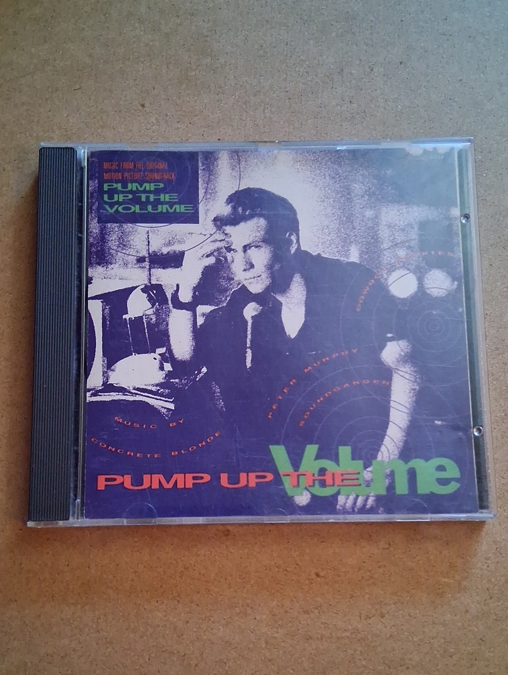 Pump Up The Volume Original Soundtrack CD - Purple & Green Cover